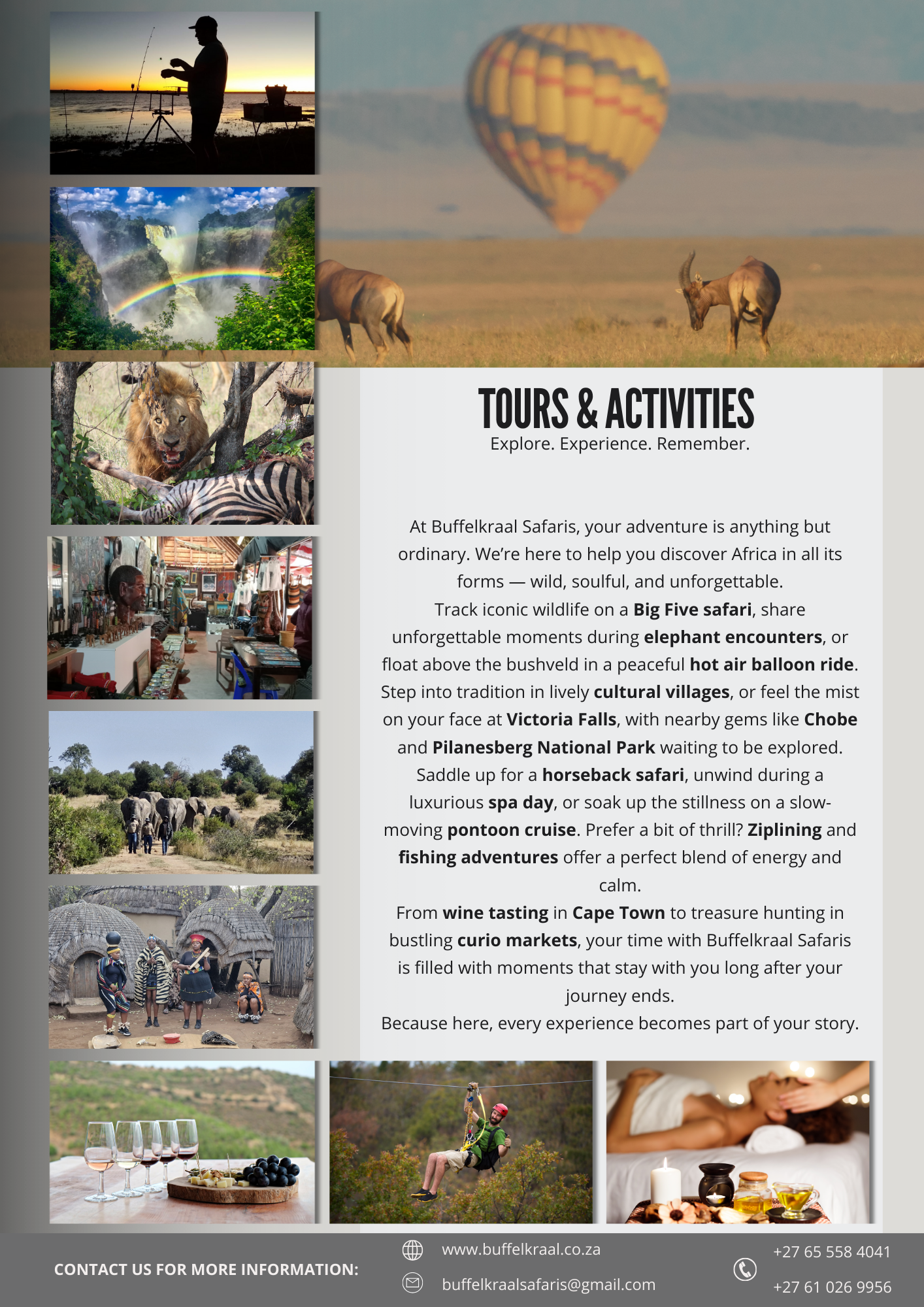 Tours and activities